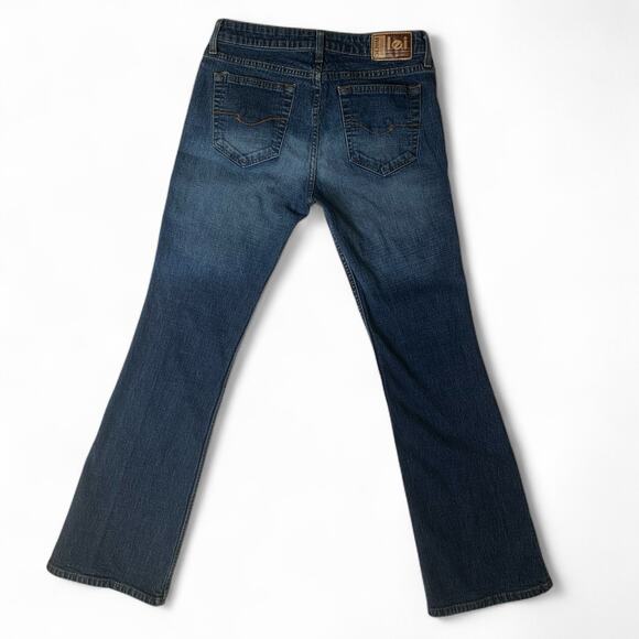 Vintage Y2K L.e.i Women’s Bootcut Jeans-Size 9-Medium Wash - Picture 2 of 14